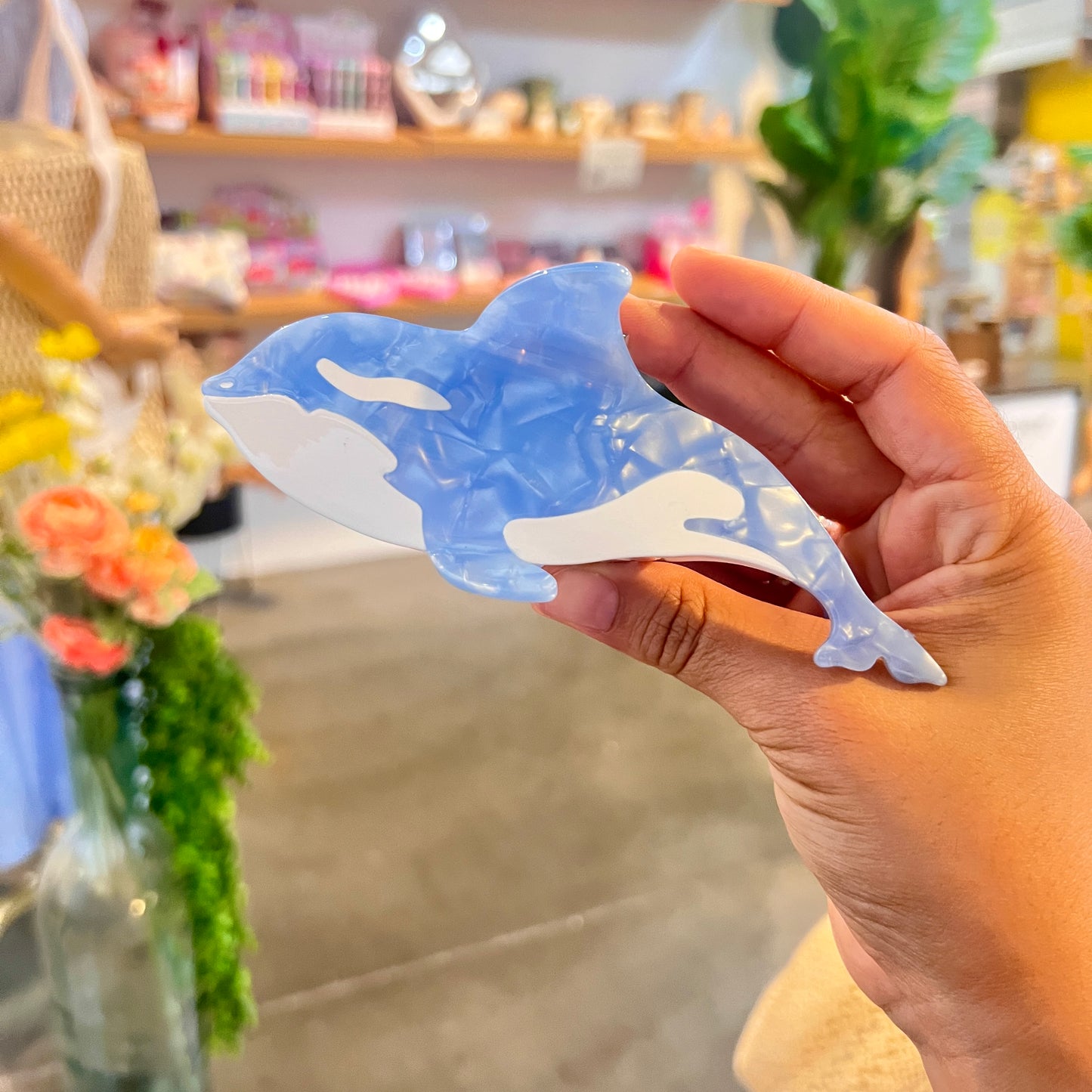 Orca Hair Clip