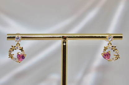 Garden Circle Earrings