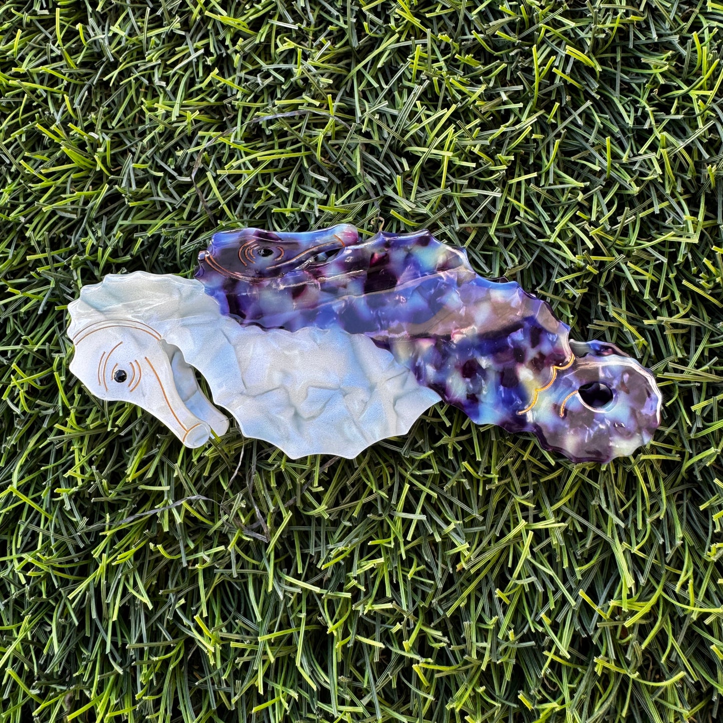 Twin Seahorse Clip
