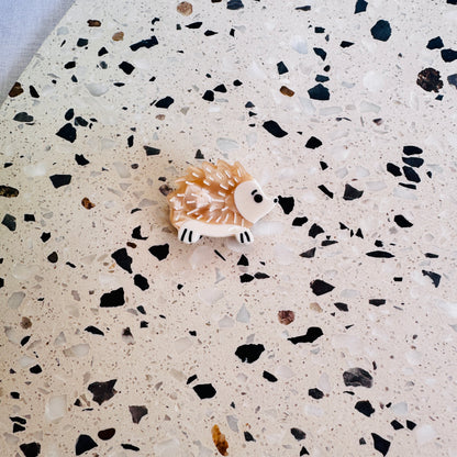 Mini Hedgehog Hair Clip