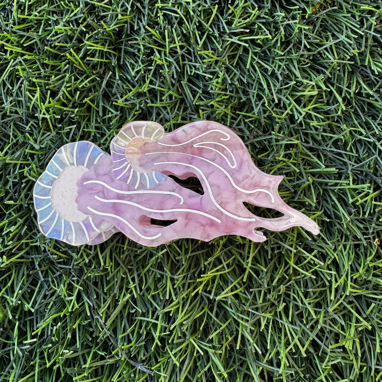 Jellyfish Hair Clips