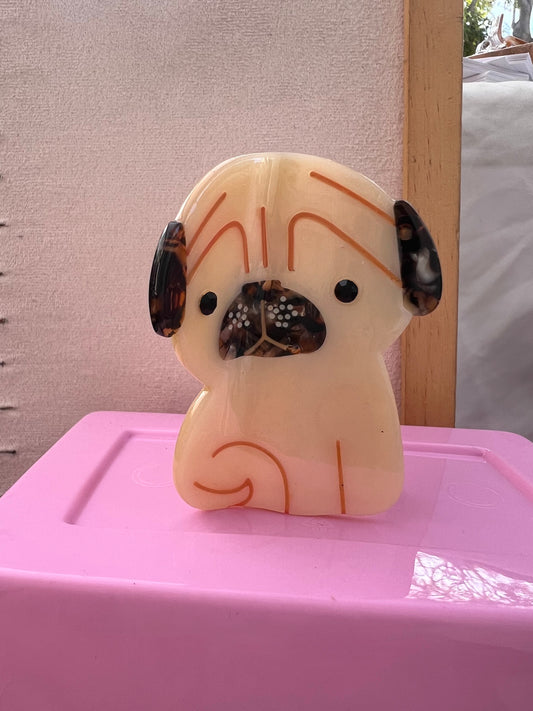 Pug Hair Clip