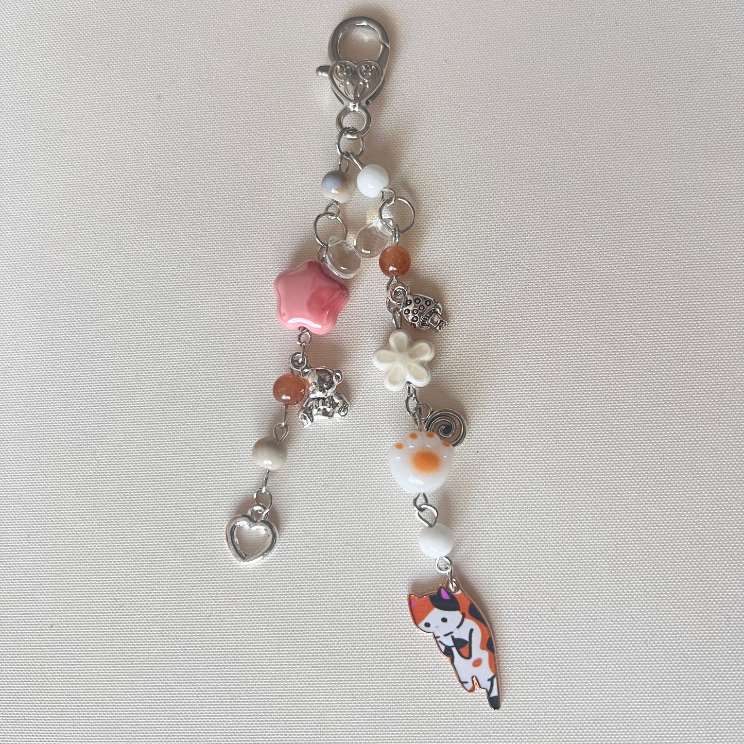 Kawaii Kitten Keychain