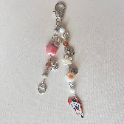 Kawaii Kitten Keychain