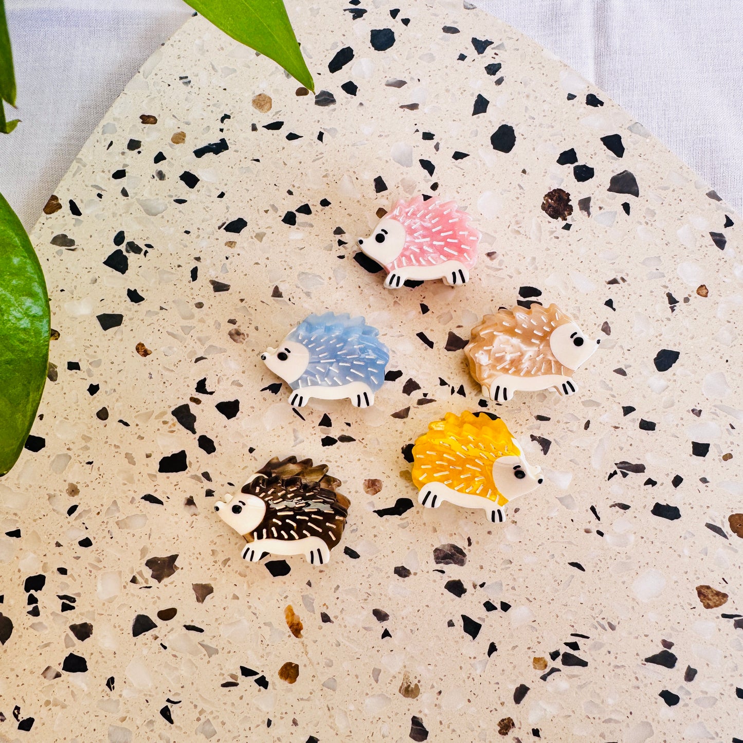 Mini Hedgehog Hair Clip