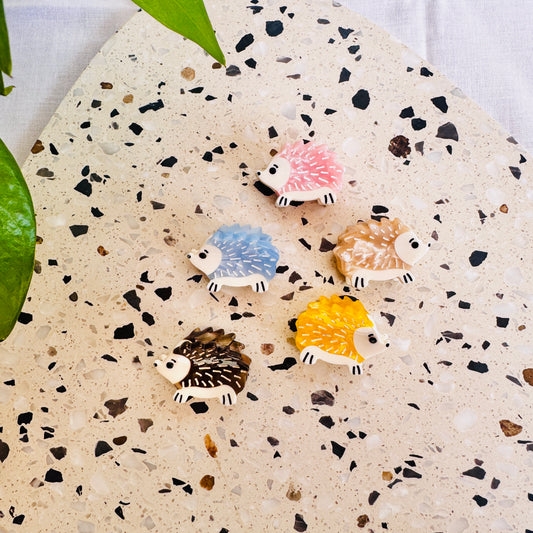 Mini Hedgehog Hair Clip