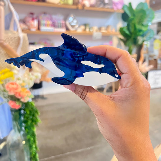 Orca Hair Clip