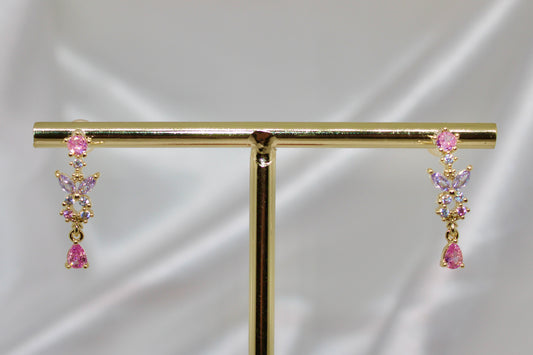 Butterfly Drop Earrings