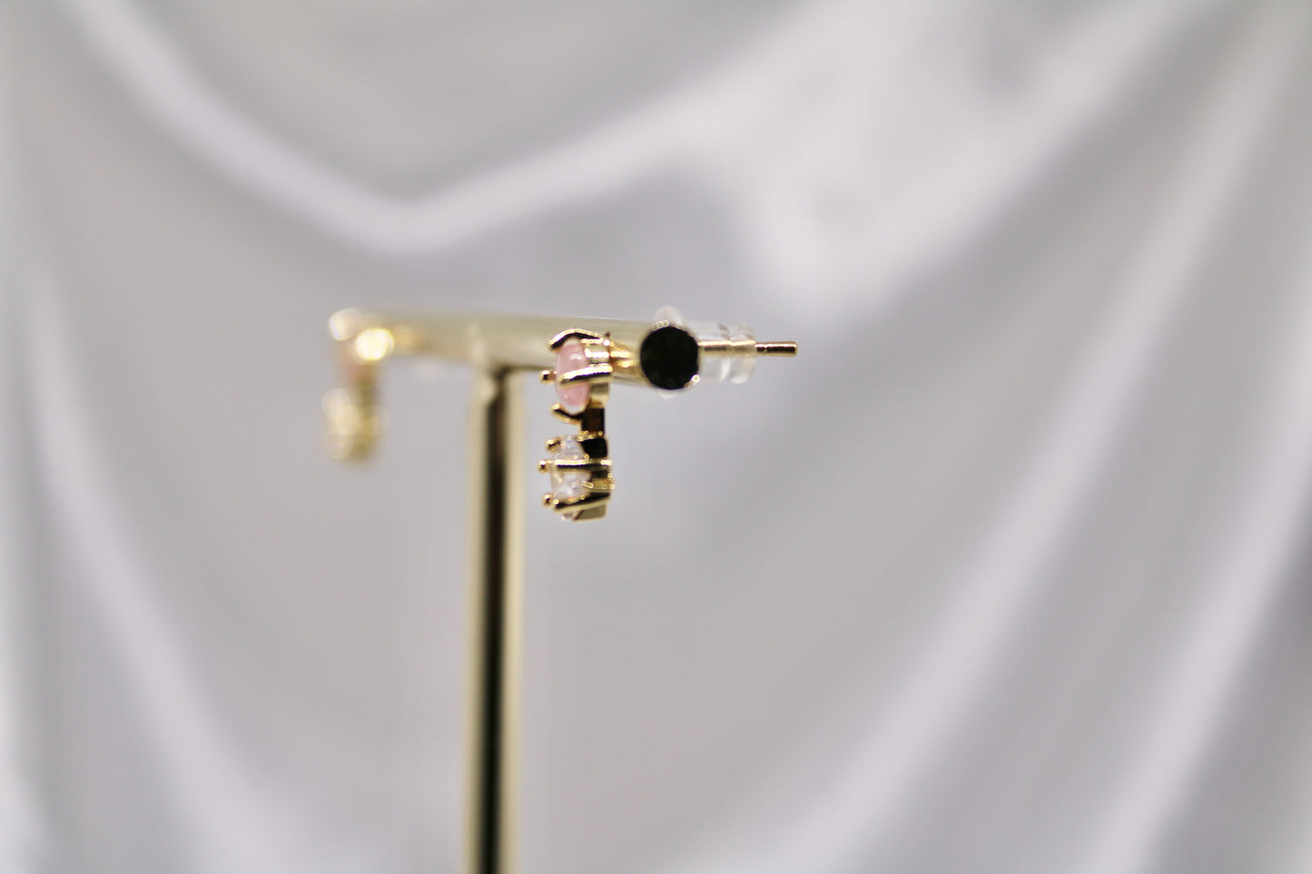 Pink Space Earrings as