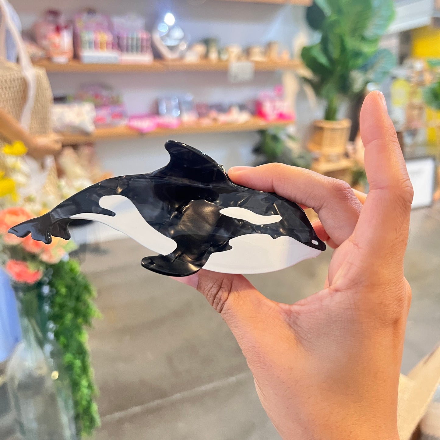 Orca Hair Clip