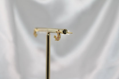 Pink Space Earrings as