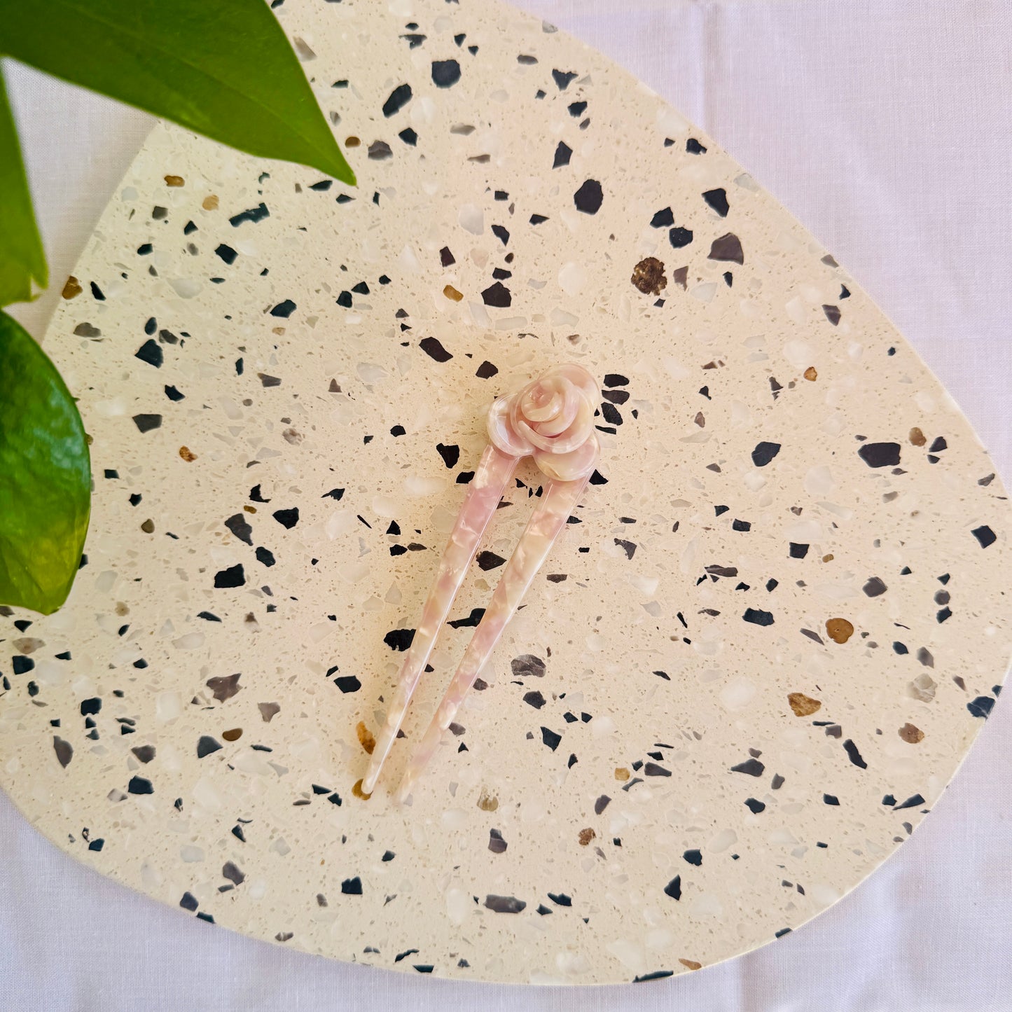 Rose French Hair Pin
