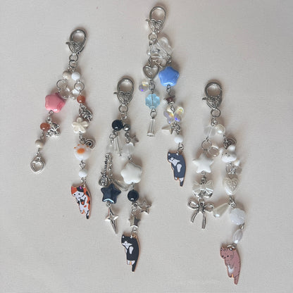 Kawaii Kitten Keychain