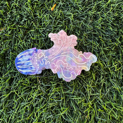 Jellyfish Hair Clips