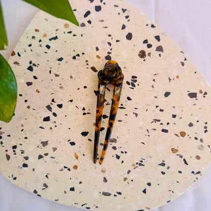 Rose French Hair Pin