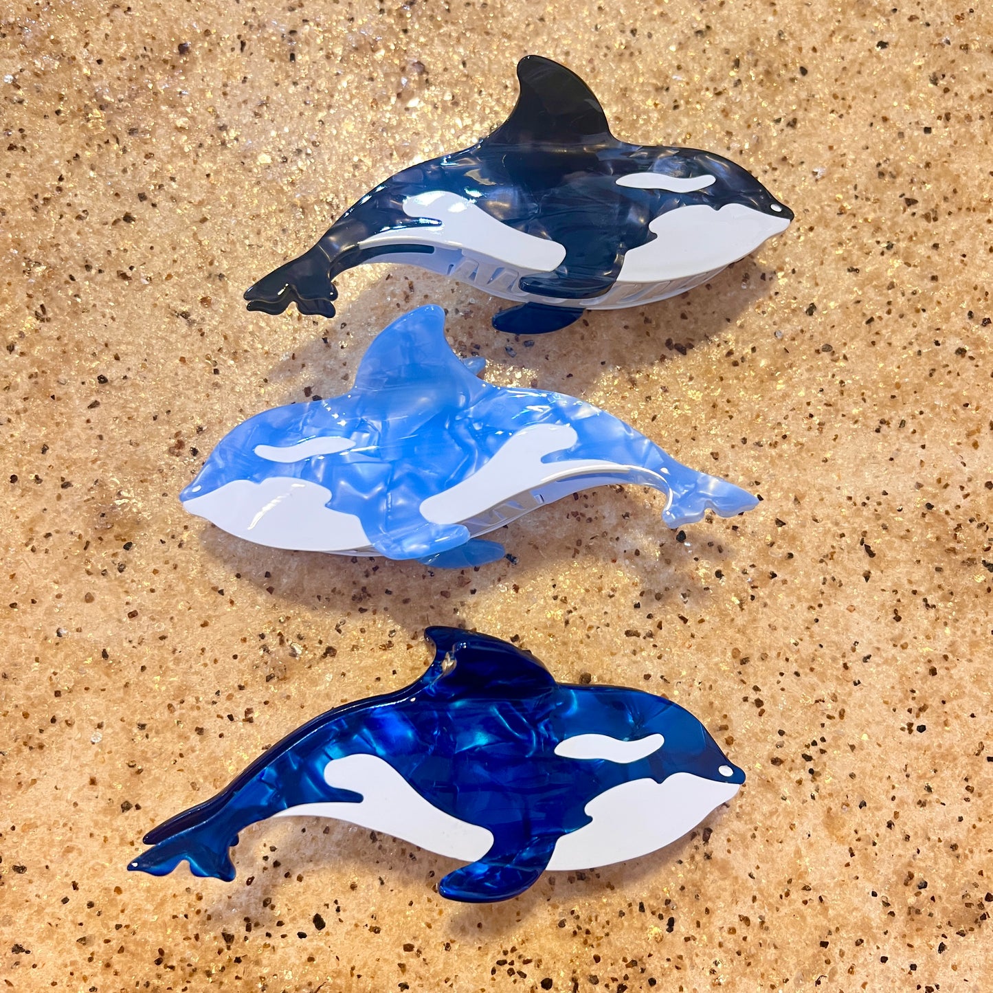 Orca Hair Clip