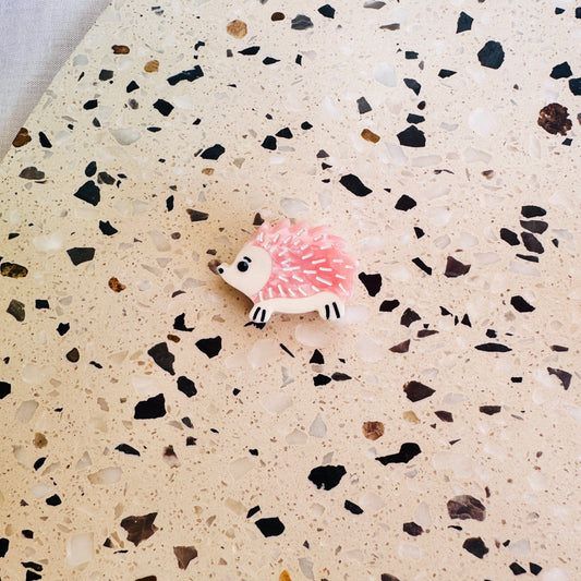 Mini Hedgehog Hair Clip