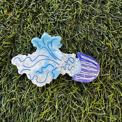 Jellyfish Hair Clips