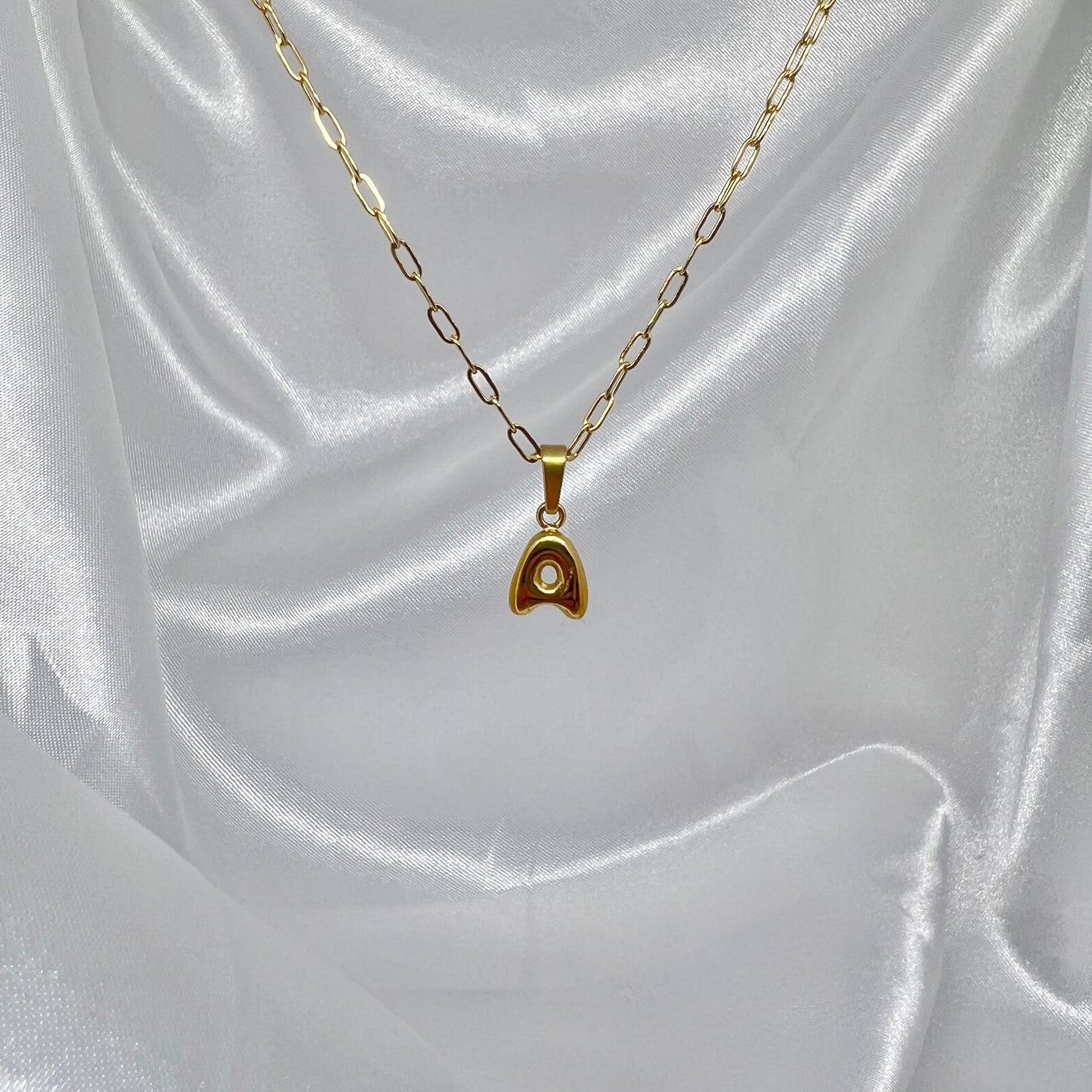 Bubble Letter Necklace