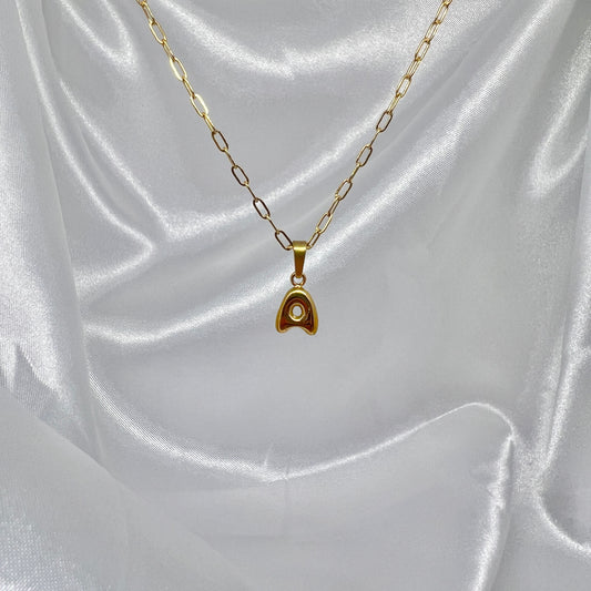 Bubble Letter Necklace