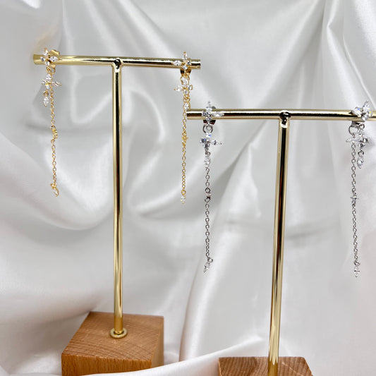 Butterfly Chain Earrings