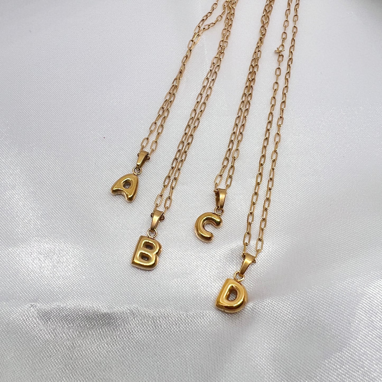Bubble Letter Necklace