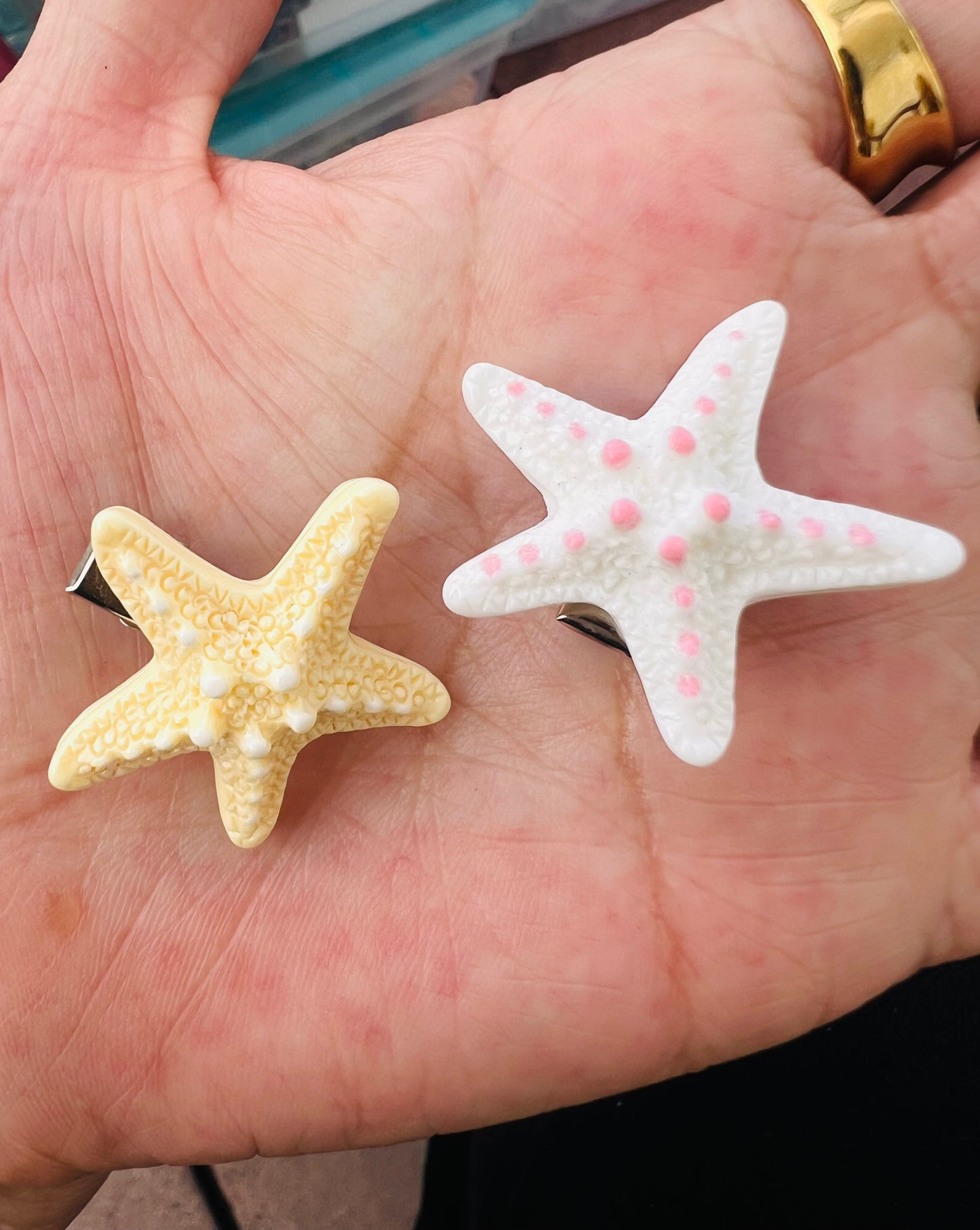 Mini Starfish Clips