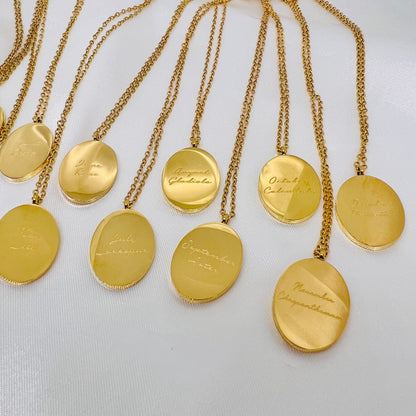 Birth Flower Necklace