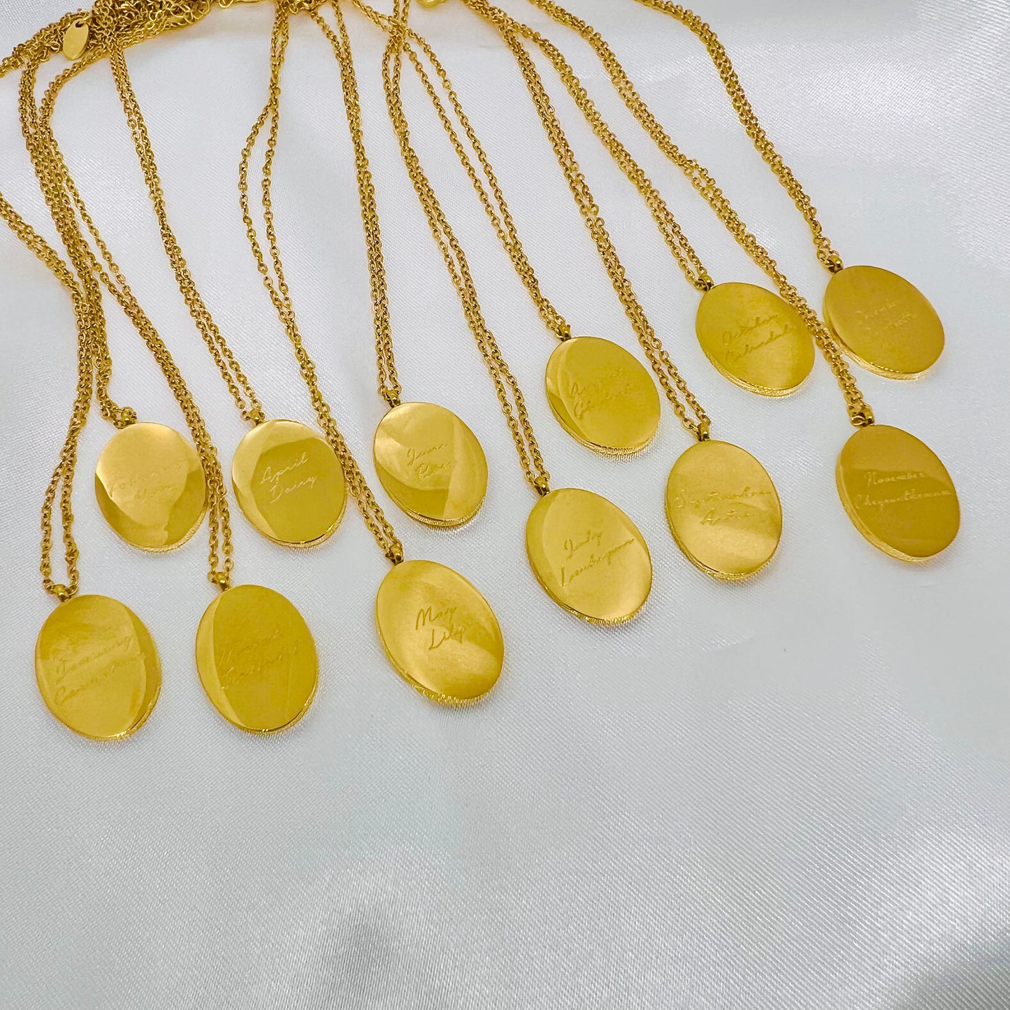 Birth Flower Necklace