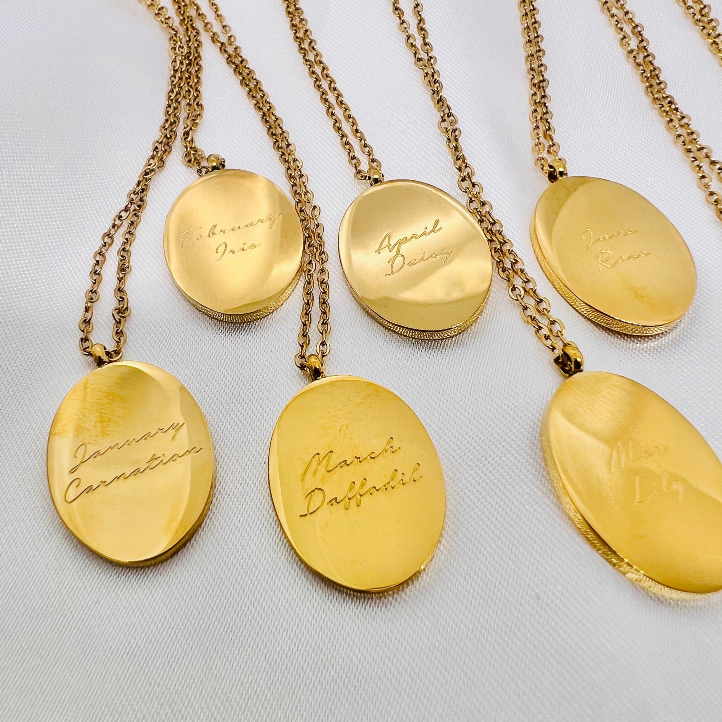 Birth Flower Necklace