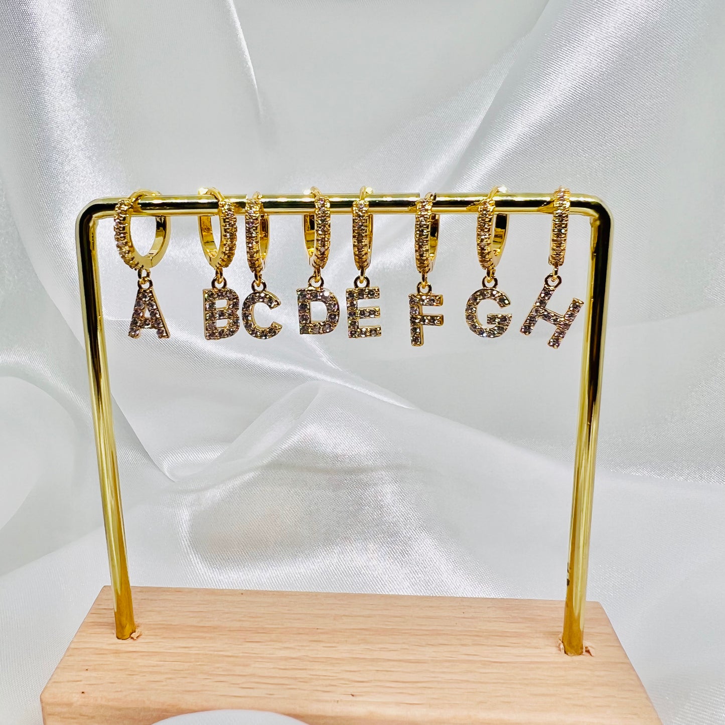 Initial Letter Earring