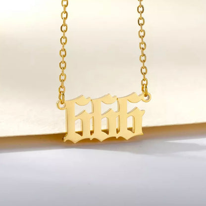 Angel Numbers Necklace