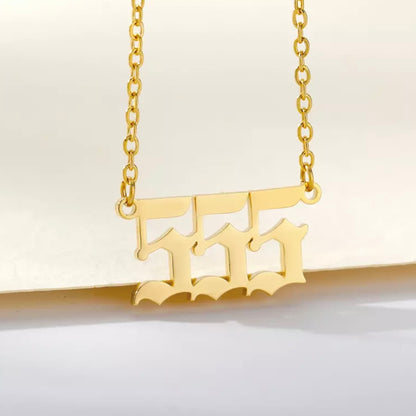 Angel Numbers Necklace