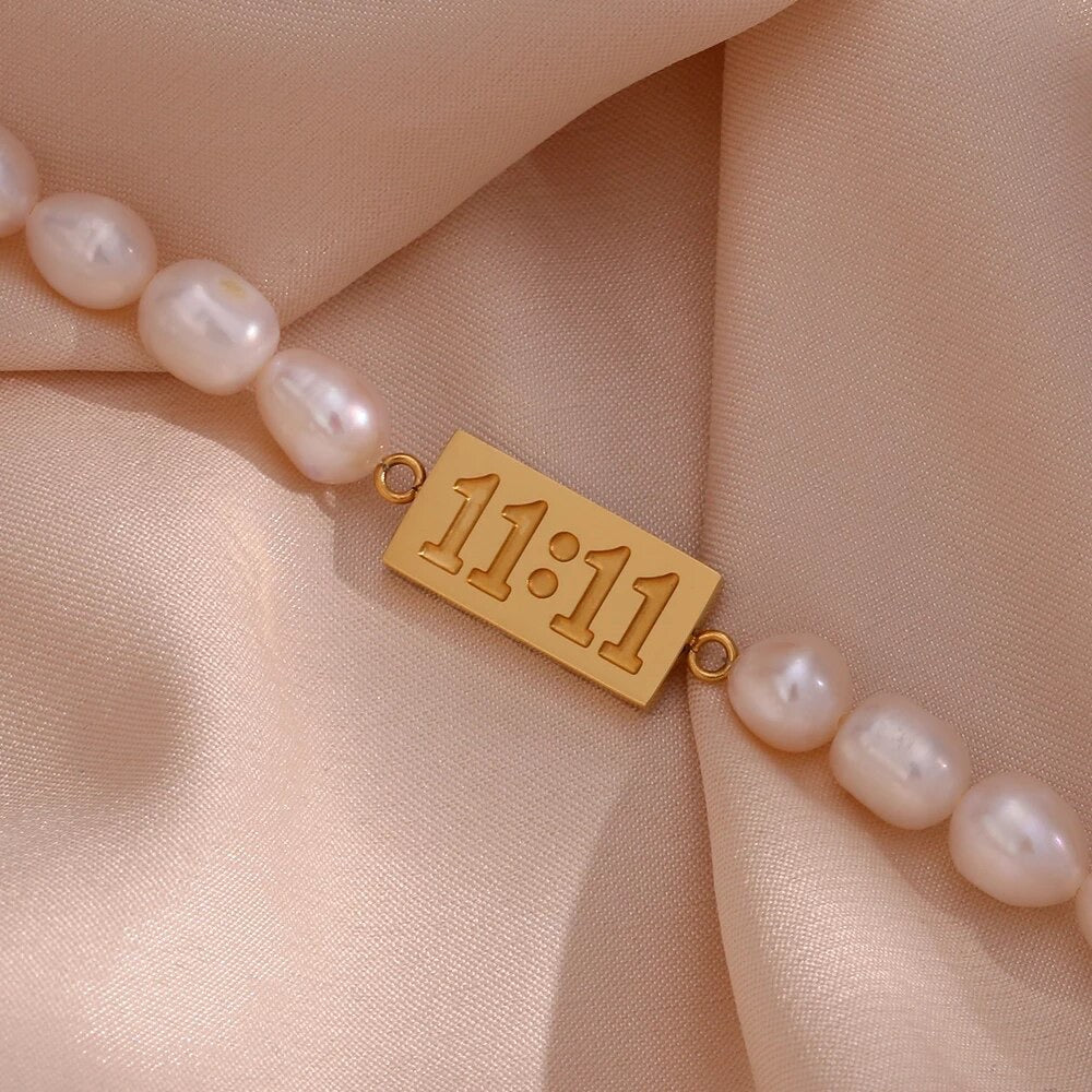 11:11 Pearl Bracelet