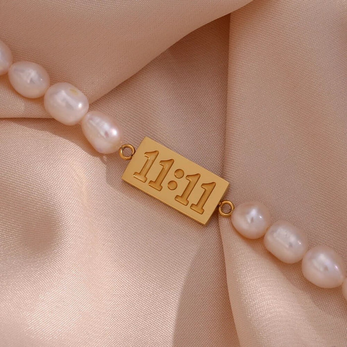 11:11 Pearl Bracelet