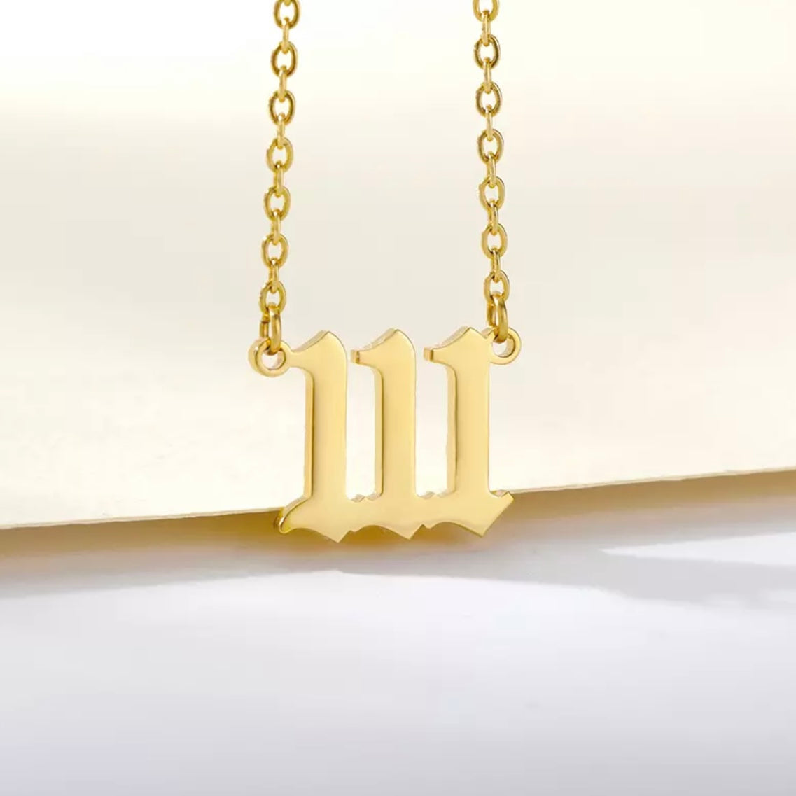 Angel Numbers Necklace