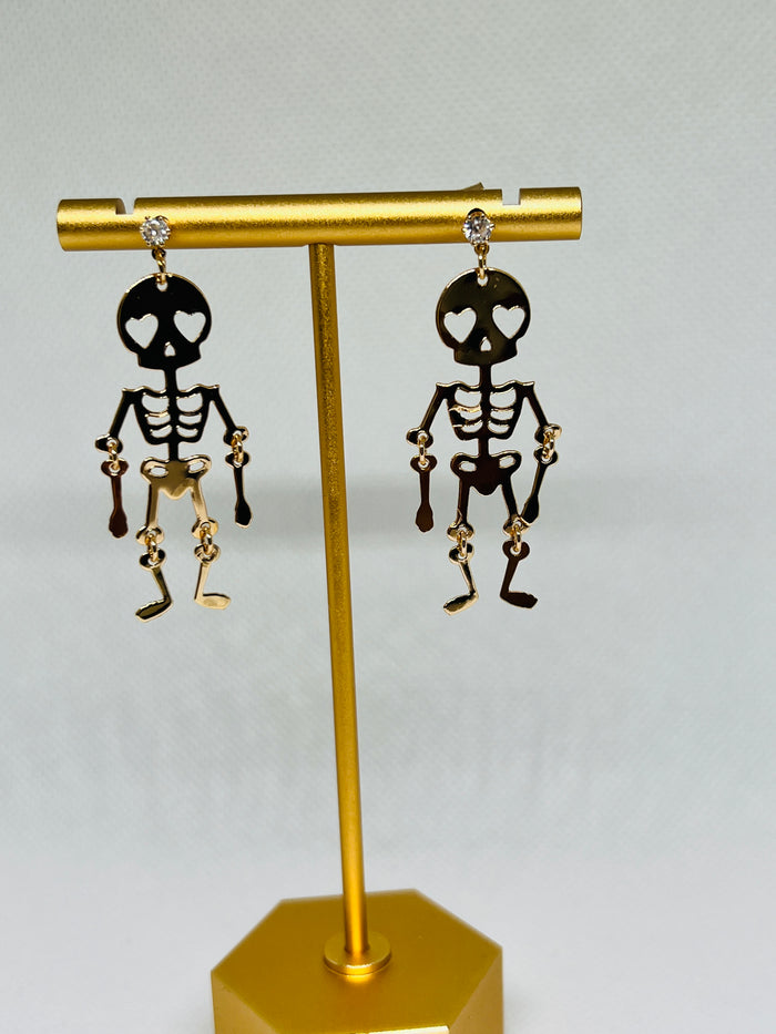 Skeleton Earrings