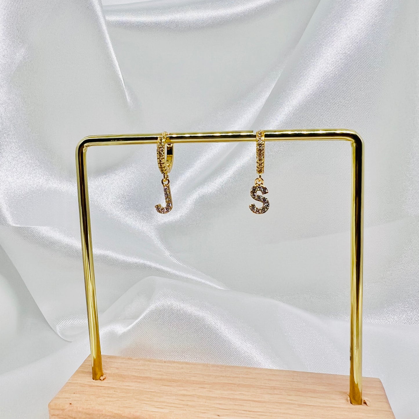 Initial Letter Earring