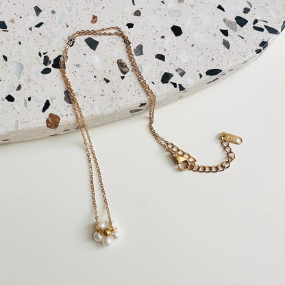 Beaded Daisy Necklace