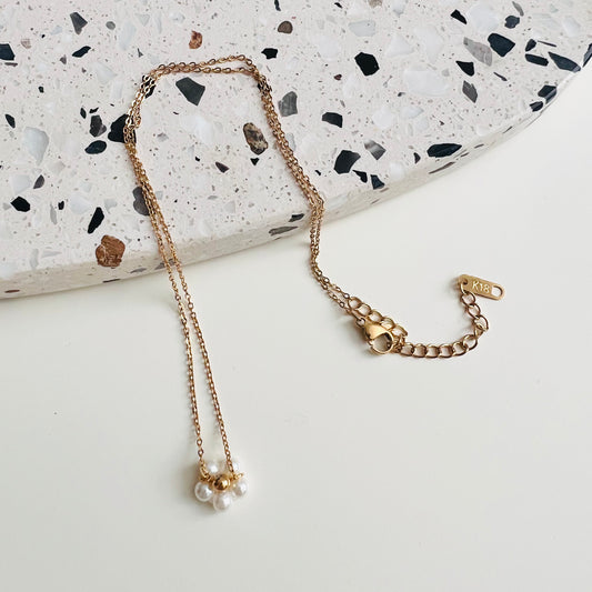 Beaded Daisy Necklace