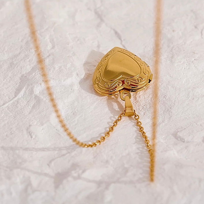 Heart Locket Necklace
