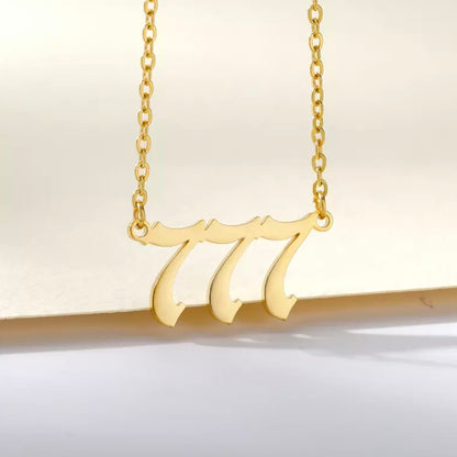 Angel Numbers Necklace