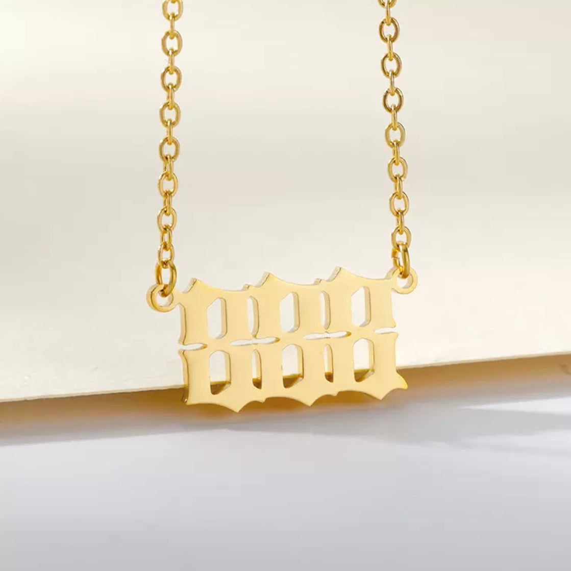 Angel Numbers Necklace
