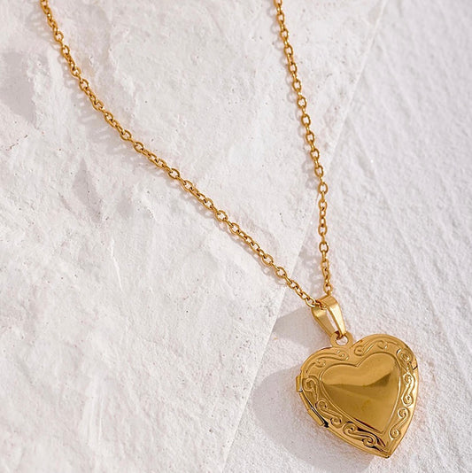 Heart Locket Necklace