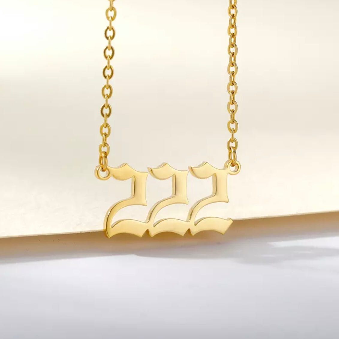 Angel Numbers Necklace