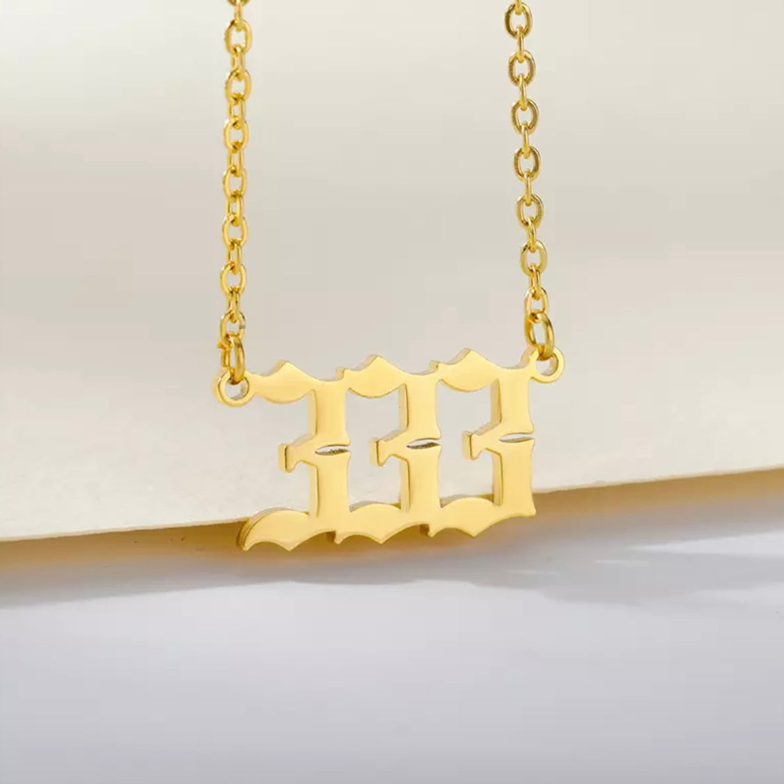 Angel Numbers Necklace